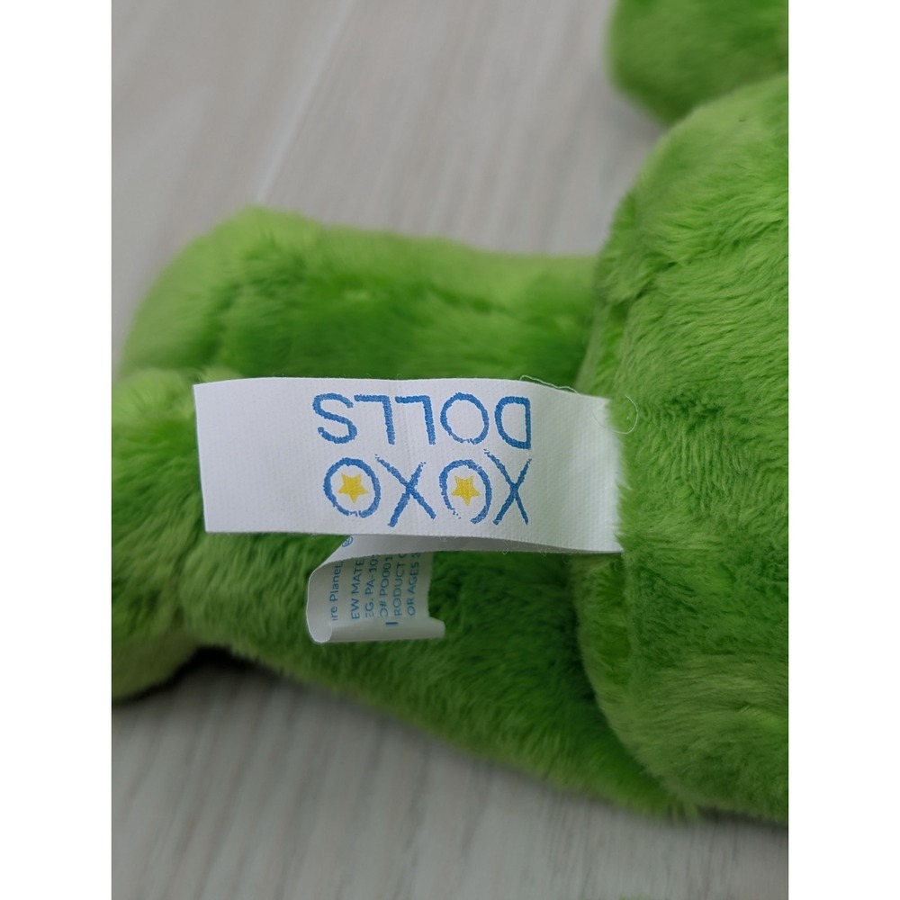 Wishpets green plush Xoxo Dolls 2020 Alien stuffed Plush Doll Toy sparkle eyes - Picture 5 of 8